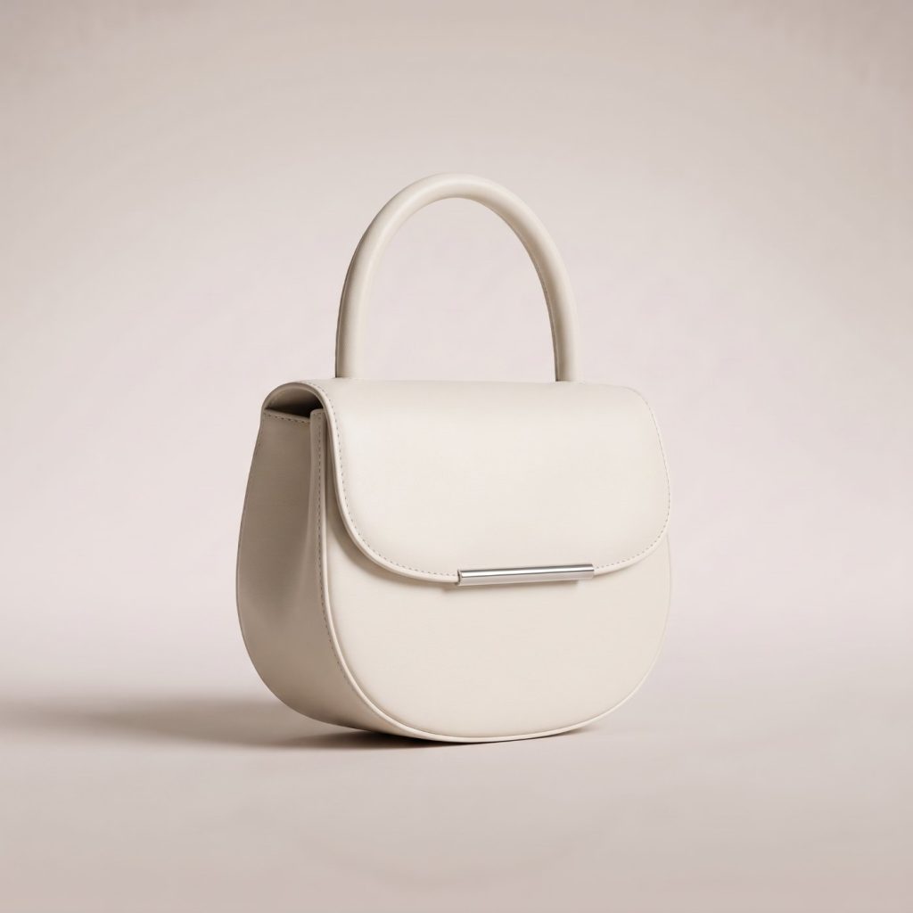 Loop Top-Handle Bag – Ivory