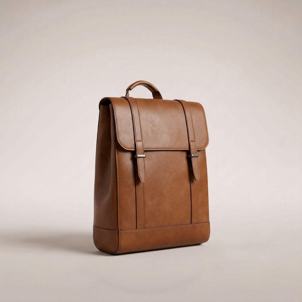 Corso Leather Backpack – Brown