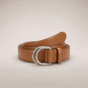 Marina Double-Ring Belt – Tan