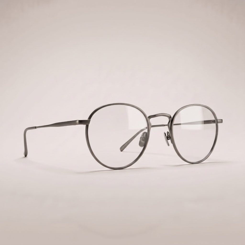 Atelier Round Optical Frame – Gunmetal