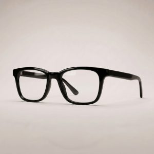 Studio Rectangular Optical Frame – Black