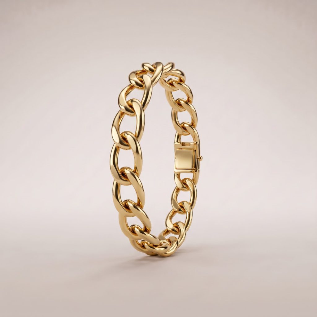 Curb Link Bracelet – Gold
