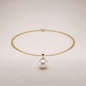 Goccia Pearl Necklace – Gold