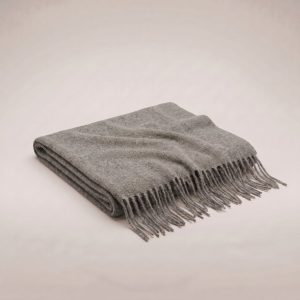 Engadin Cashmere Scarf – Grey