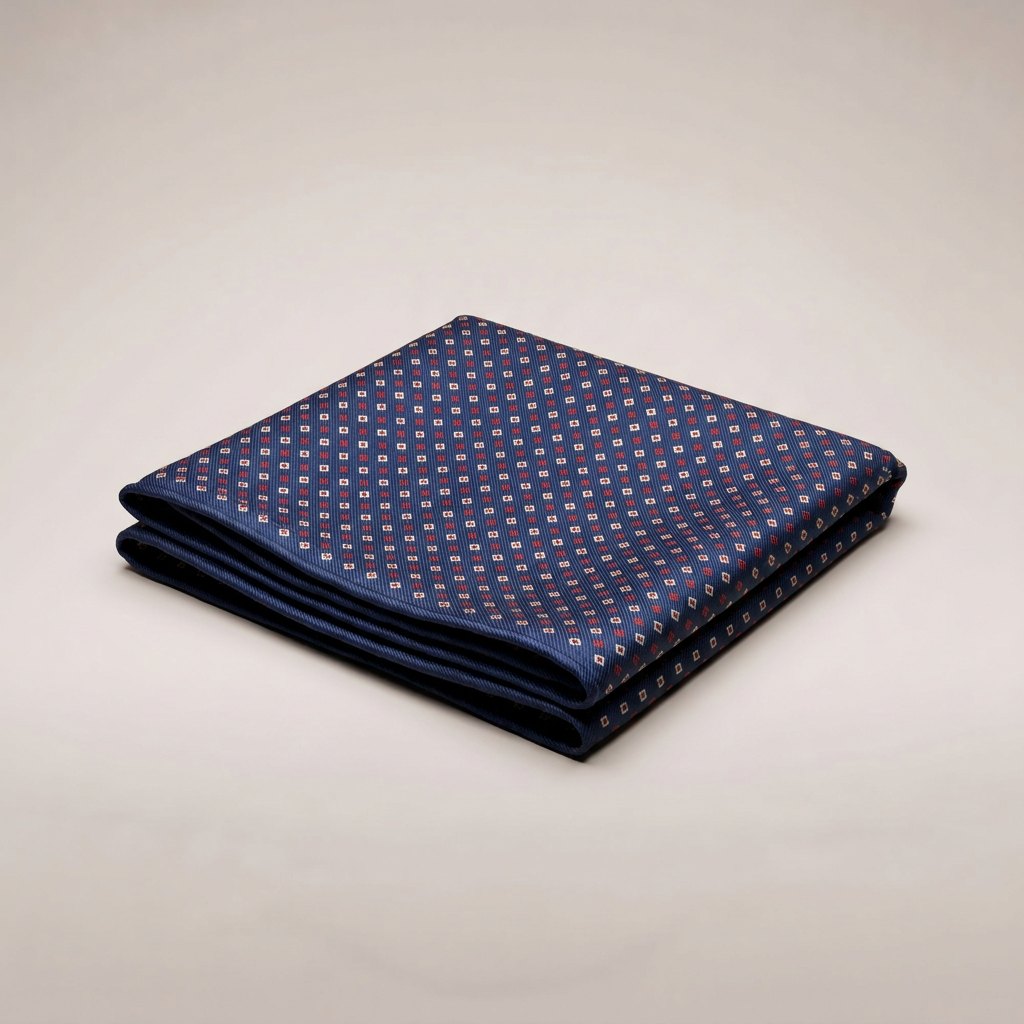 Corso Silk Neckerchief – Navy
