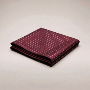 Corso Silk Neckerchief – Burgundy