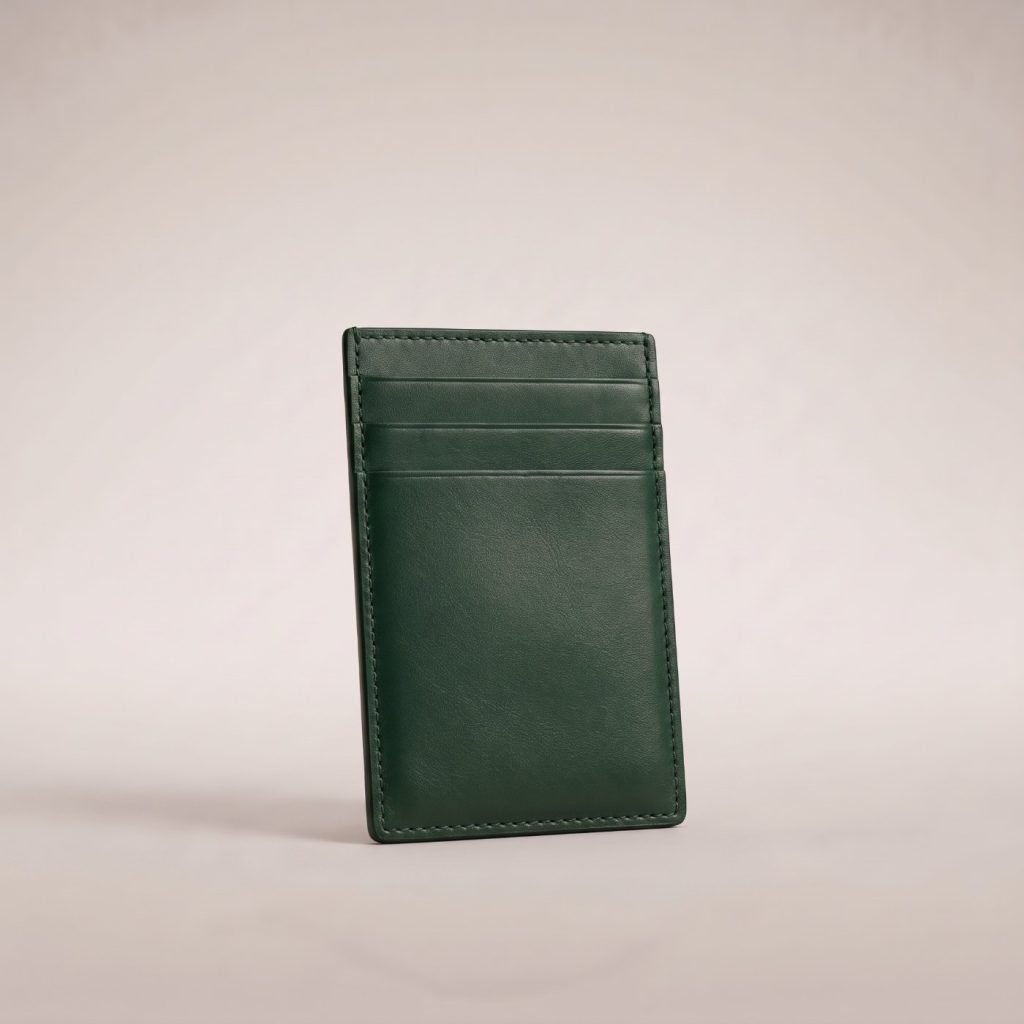 Lino Card Holder – Green