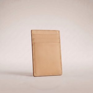 Lino Card Holder – Tan