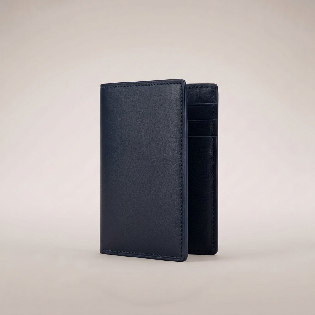 Sella Bifold Card Holder – Navy