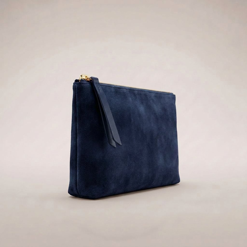 Riva Zip Pouch – Navy