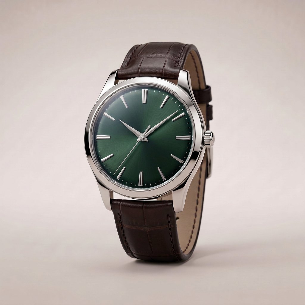 Wave Automatic 39 Watch – Green Dial