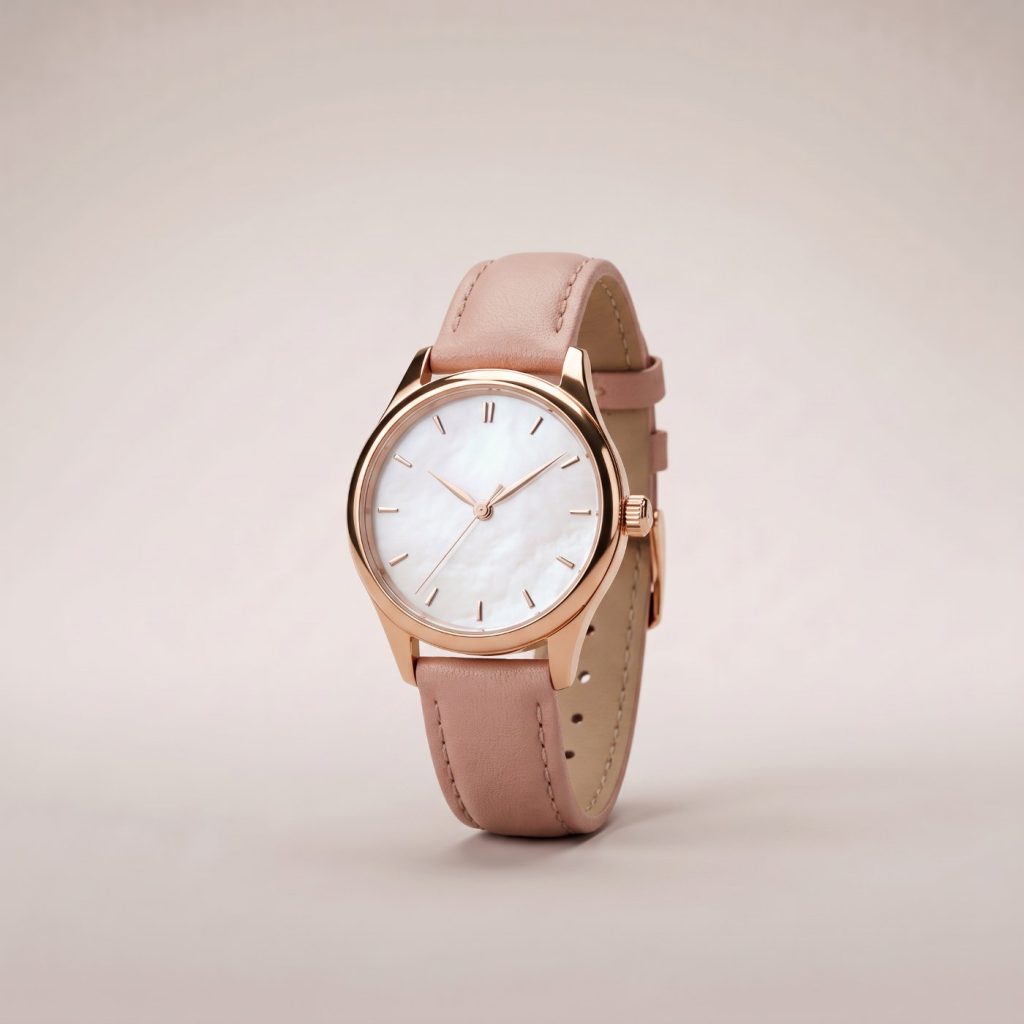 Perle 28 Watch – Rose Gold