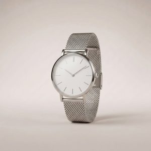 Brera 30 Mesh Watch – Silver