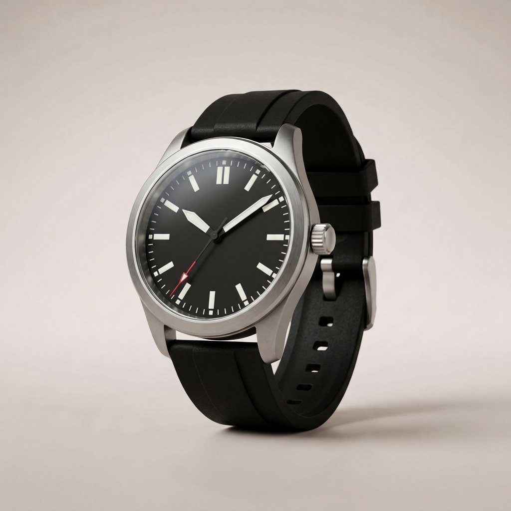 Atlas Automatic 40 Watch – Black Dial